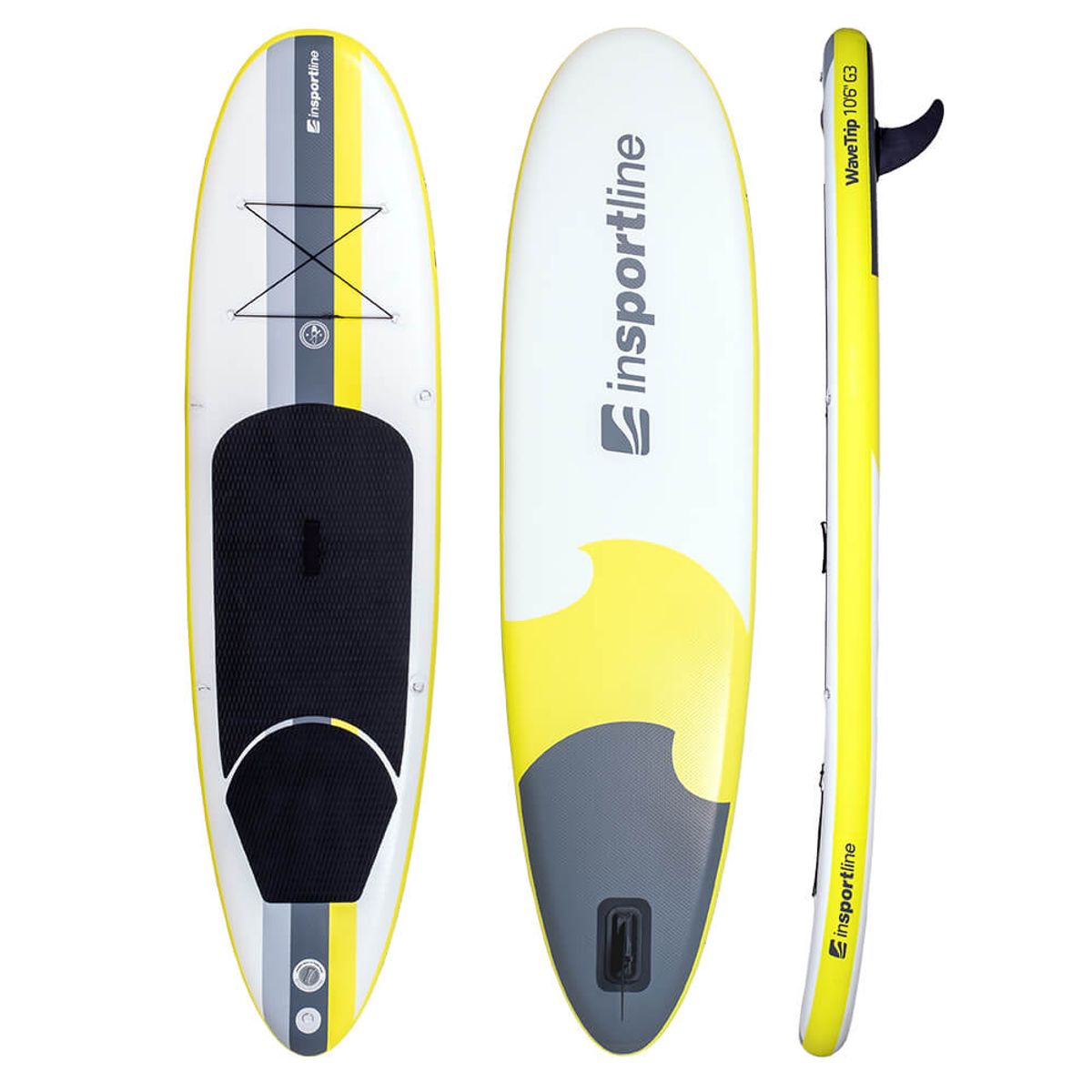 inSPORTline WaveTrip 10’6” G3 SUP-brett m/tilbehør – Allround-brett for sommerens vannopplevelser