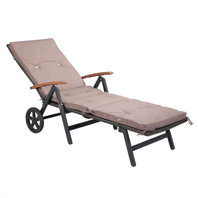 Hovedbilde Tami pute solseng 194x55x5cm - krem spraglet