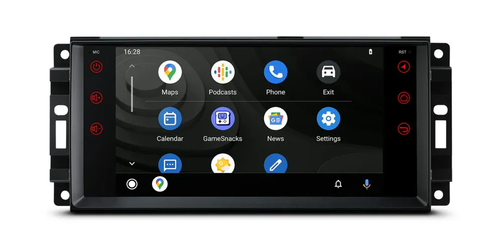 Android Octa Core bilstereo 7 tommer til Jeep Dodge Chrysler