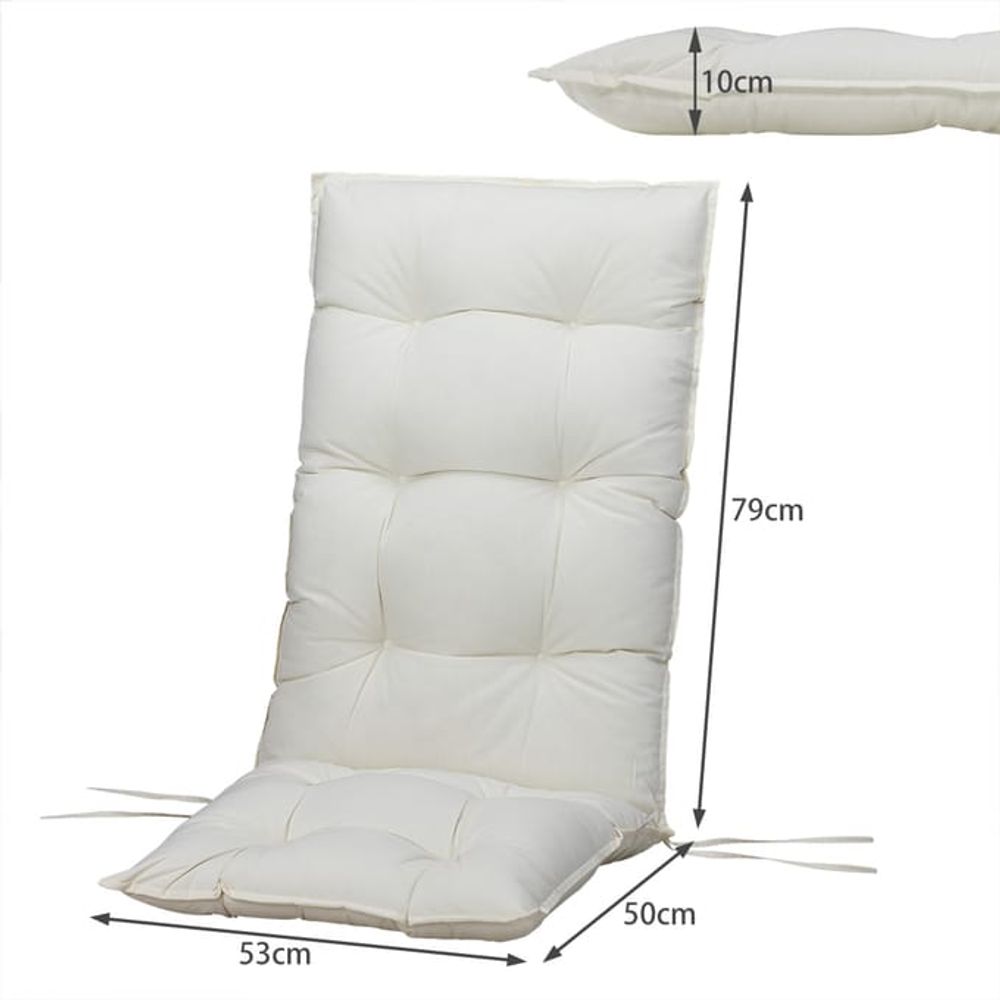 Stolputer 6-pk Cozy Vanamo - kremfarget