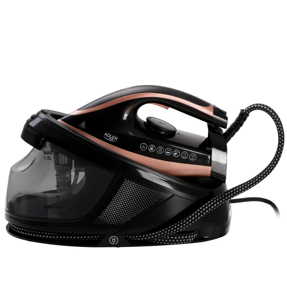 Strykejern med steamstasjon 8 bar 3100W