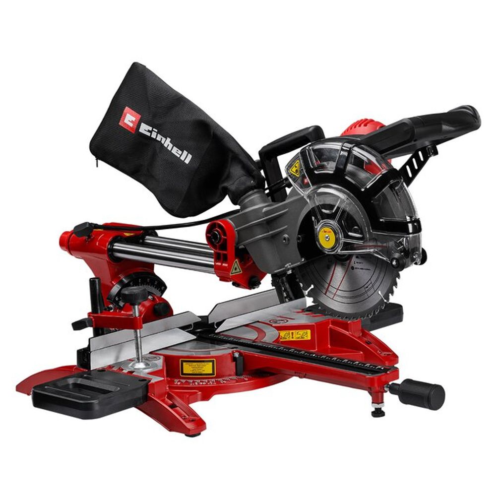 Kapp- og gjæringssag med uttrekk 1500 W – Einhell TC-SM 2131/2 Dual