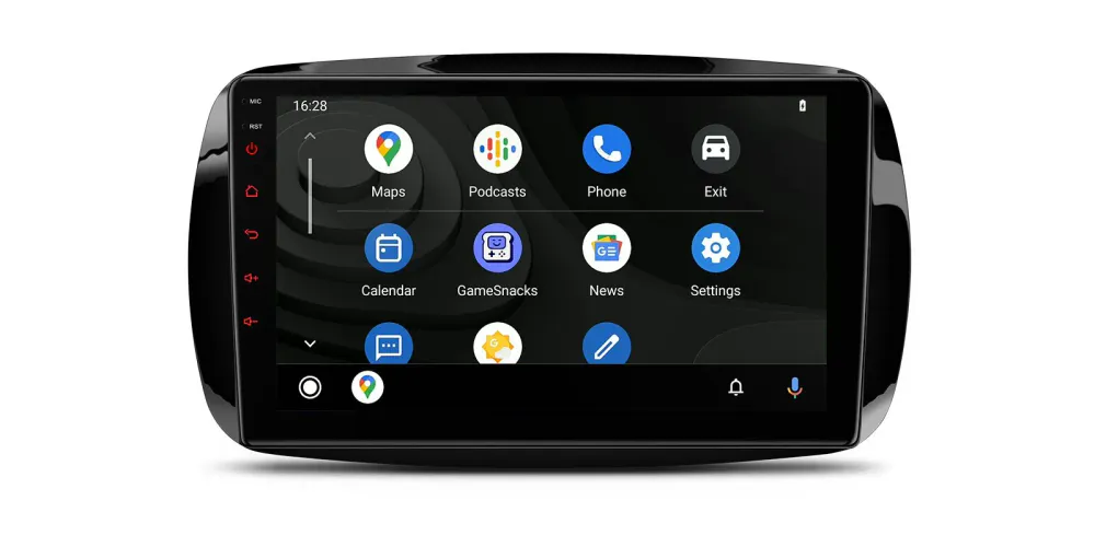 Android DAB+ bilstereo Smart Fortwo 9