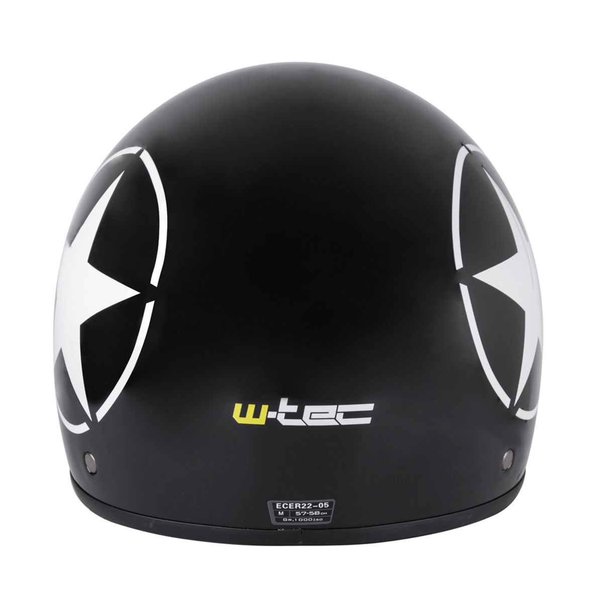 Scooterhjelm W-TEC FS-710S Revolt Black
