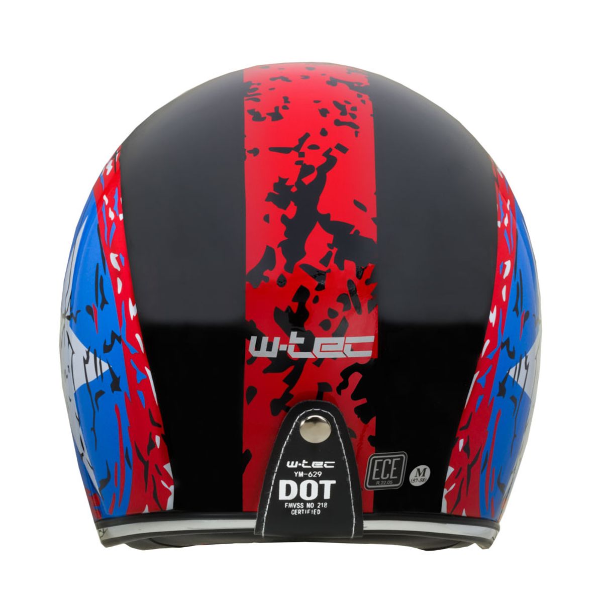 MC-hjelm W-TEC Café Racer - Big Star