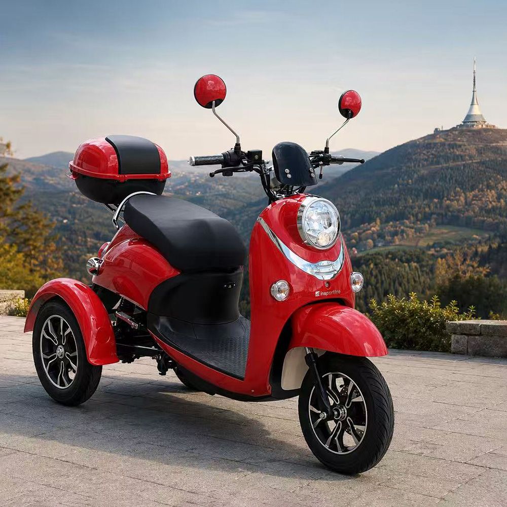Elektrisk trehjulsscooter Tarra 2 seter inSPORTline - fargevalg