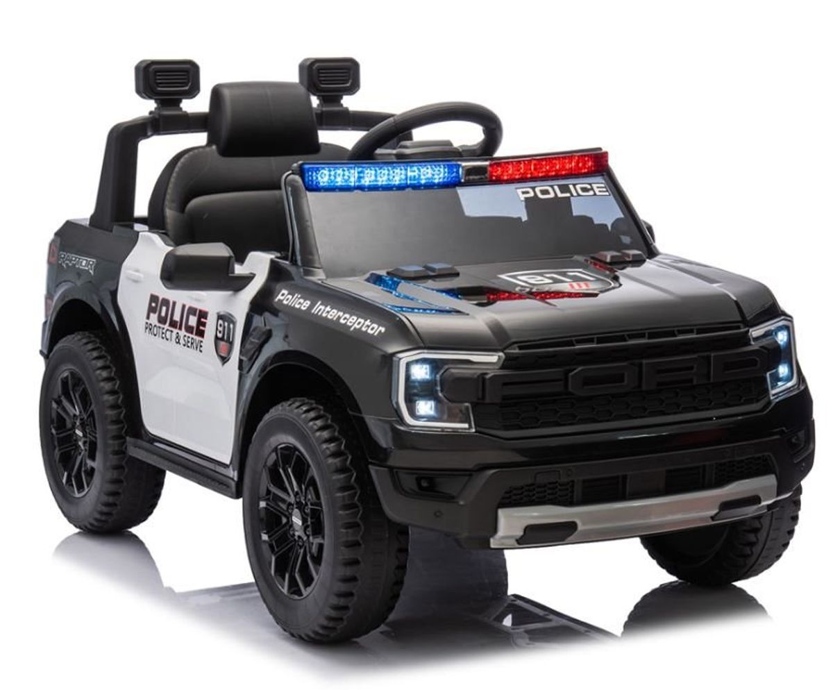 Ford Ranger Elektrisk barnebil Wildtrak F707 Police 