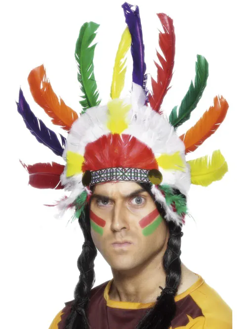 Hovedbilde Indianer hodefjær