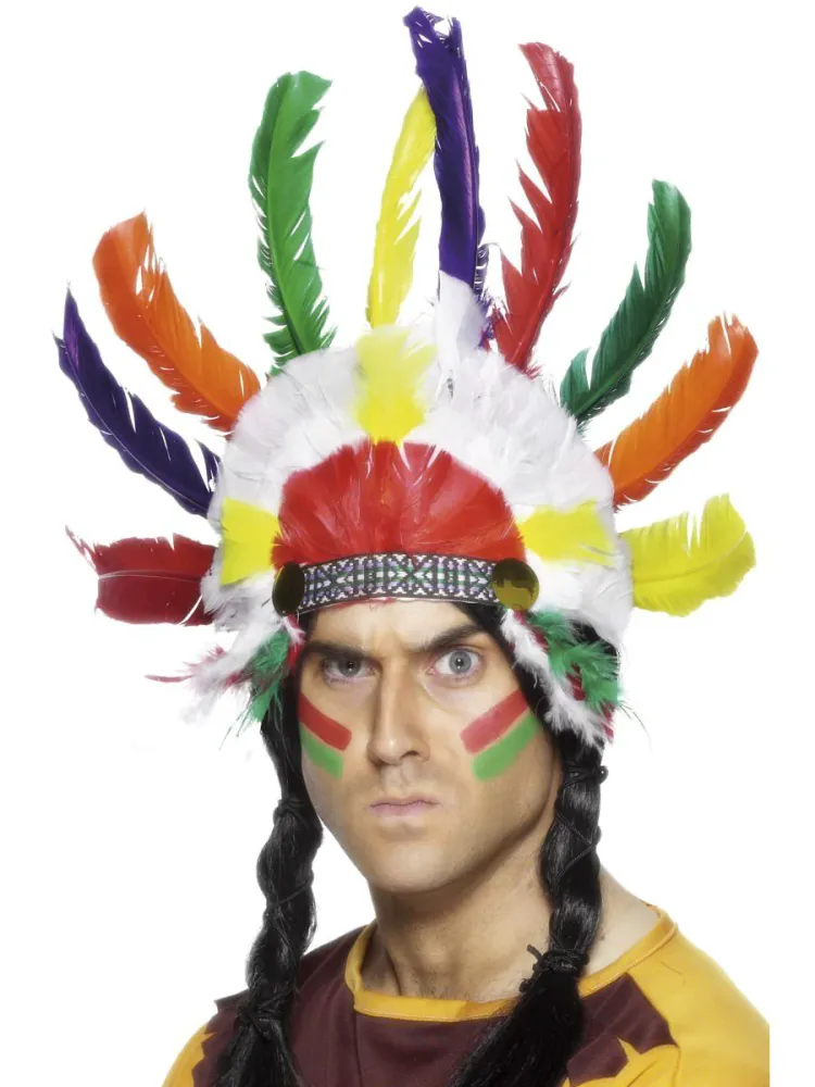 Indianer hodefjær