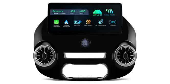 Hovedbilde Android 14 bilstereo DAB+ til Mercedes Vito W447 | 4GB RAM ...