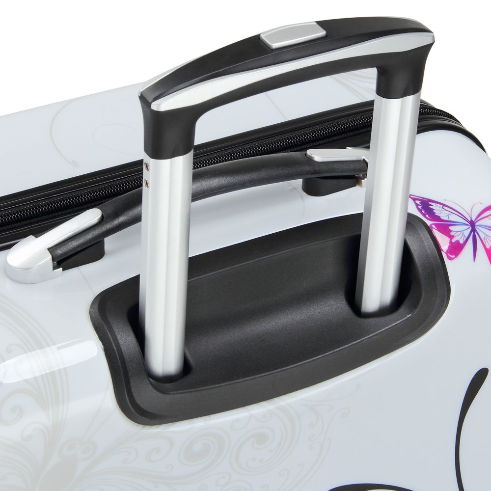 Koffert i hard plast 56x37x23cm butterfly