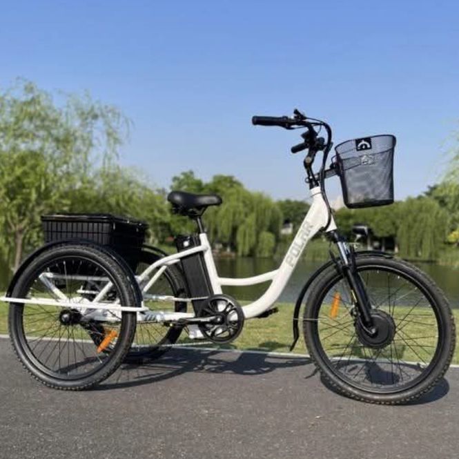 Hovedbilde DEMO - Polar Nova - Elektrisk trehjulssykkel 500W smale ...
