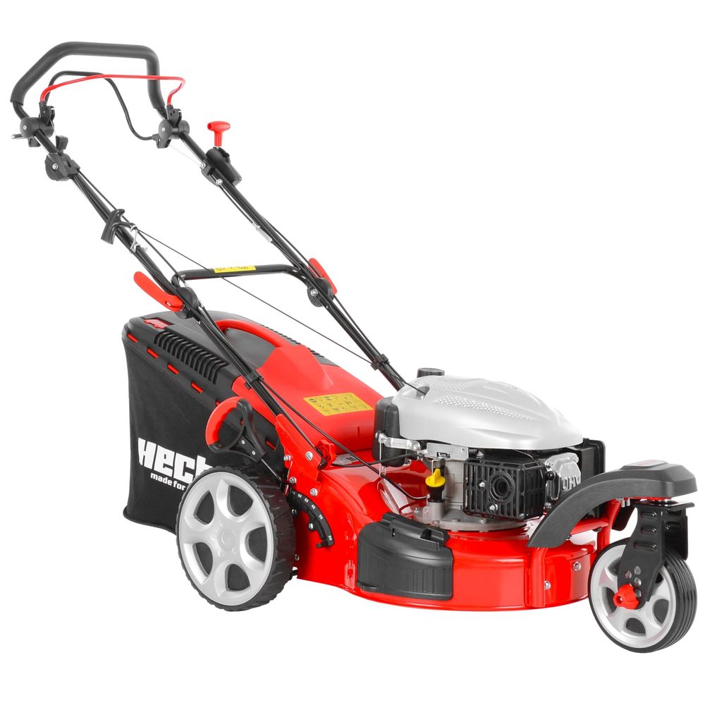 Hecht 5483SW Bensindrevet Gressklipper med svingbart fronthjul – 46 cm