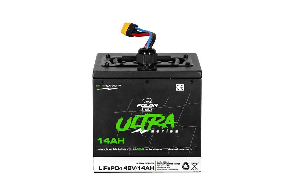 Polar Bär 48V 14Ah LiFePO4 Batteri med BMS og app