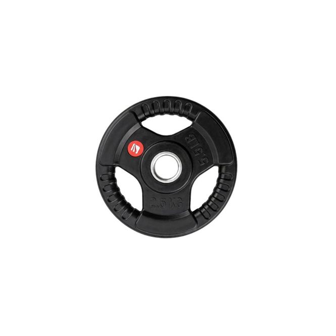 Hovedbilde Vektskive med gummibelegg 30 mm 2,5–25 kg - ...