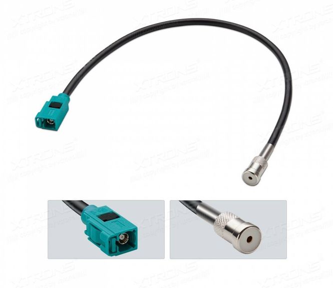 Hovedbilde Hun Fakra til hun ISO radio antenne adapter