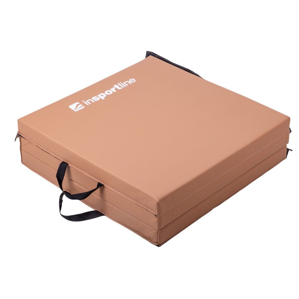 Sammenleggbar treningsmatte 180x60x5cm - Mocha Mousse