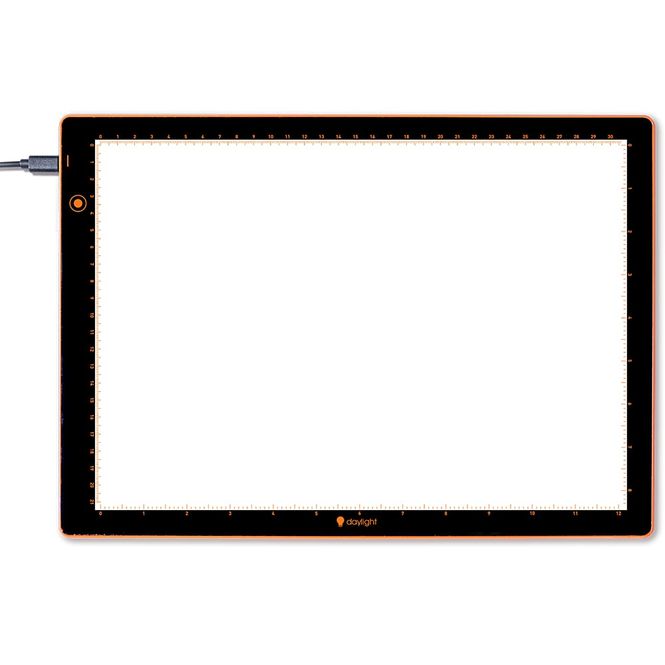 Hovedbilde Daylight Wafer 1 Light Pad – Lysbrett A4