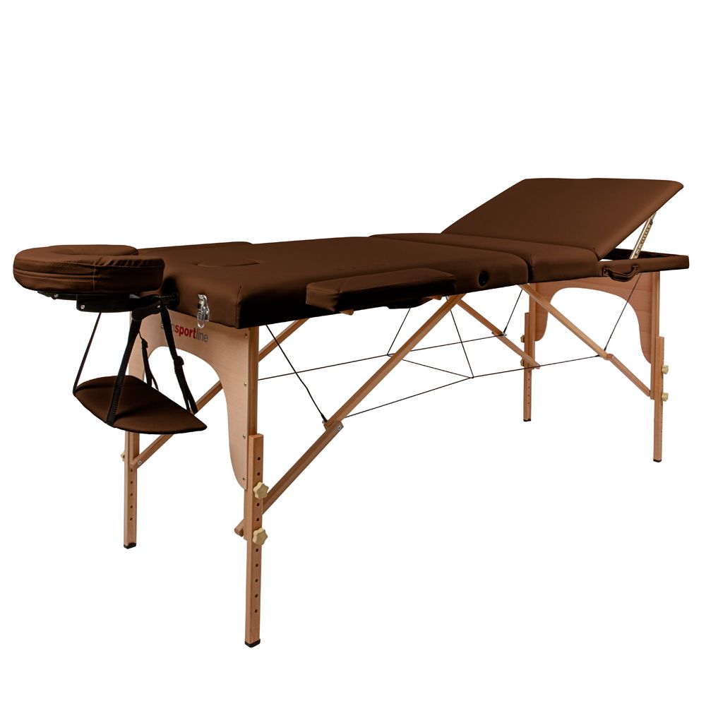 Massasjebord inSPORTline Japane 3-delt - brun