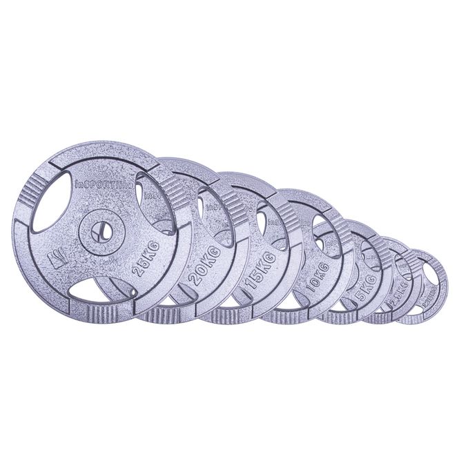 Hovedbilde Vektskivesett 1,25–25 kg - 30 mm inSPORTline Hamerton