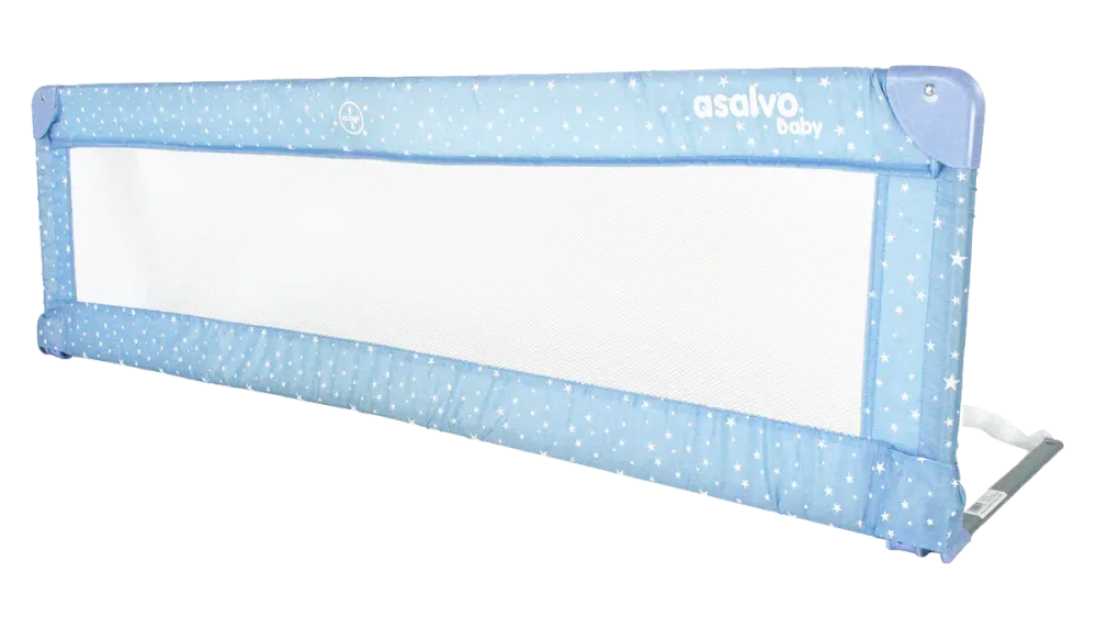 Asalvo 150 cm sengehest - Lyseblå stjerner