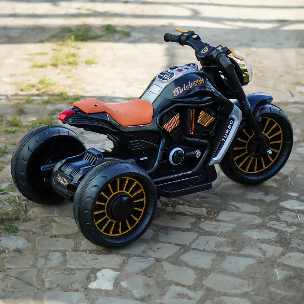 SuperMoto elektrisk motorsykkel for barn – 70W, 12V, Bluetooth