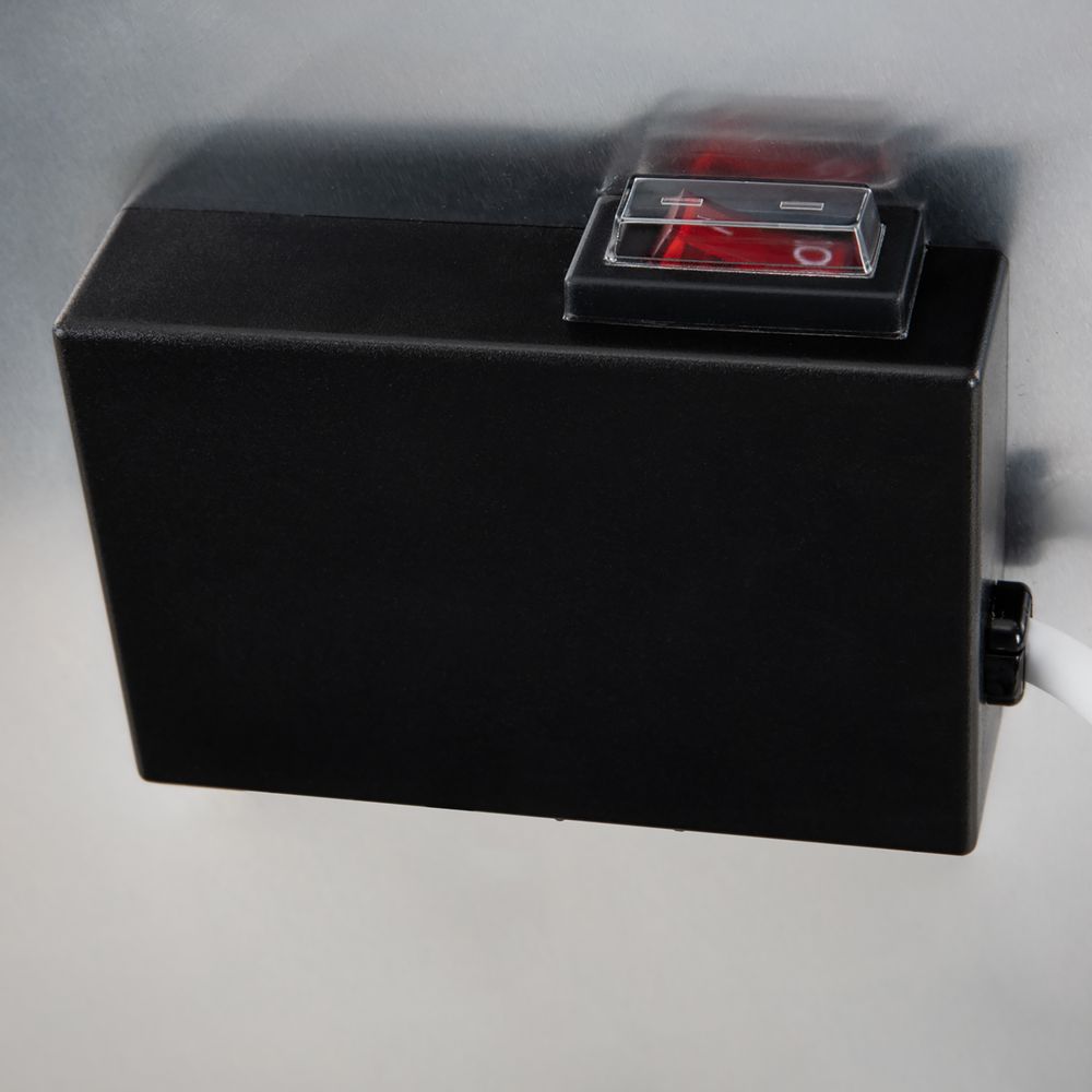 Infrarød speilvarmer 200 W firkantet 60 x 60 cm – Heidenfeld HF-HS300