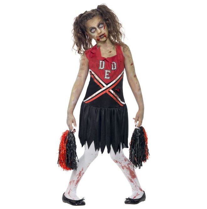 Hovedbilde Zombie Cheerleader kostyme L