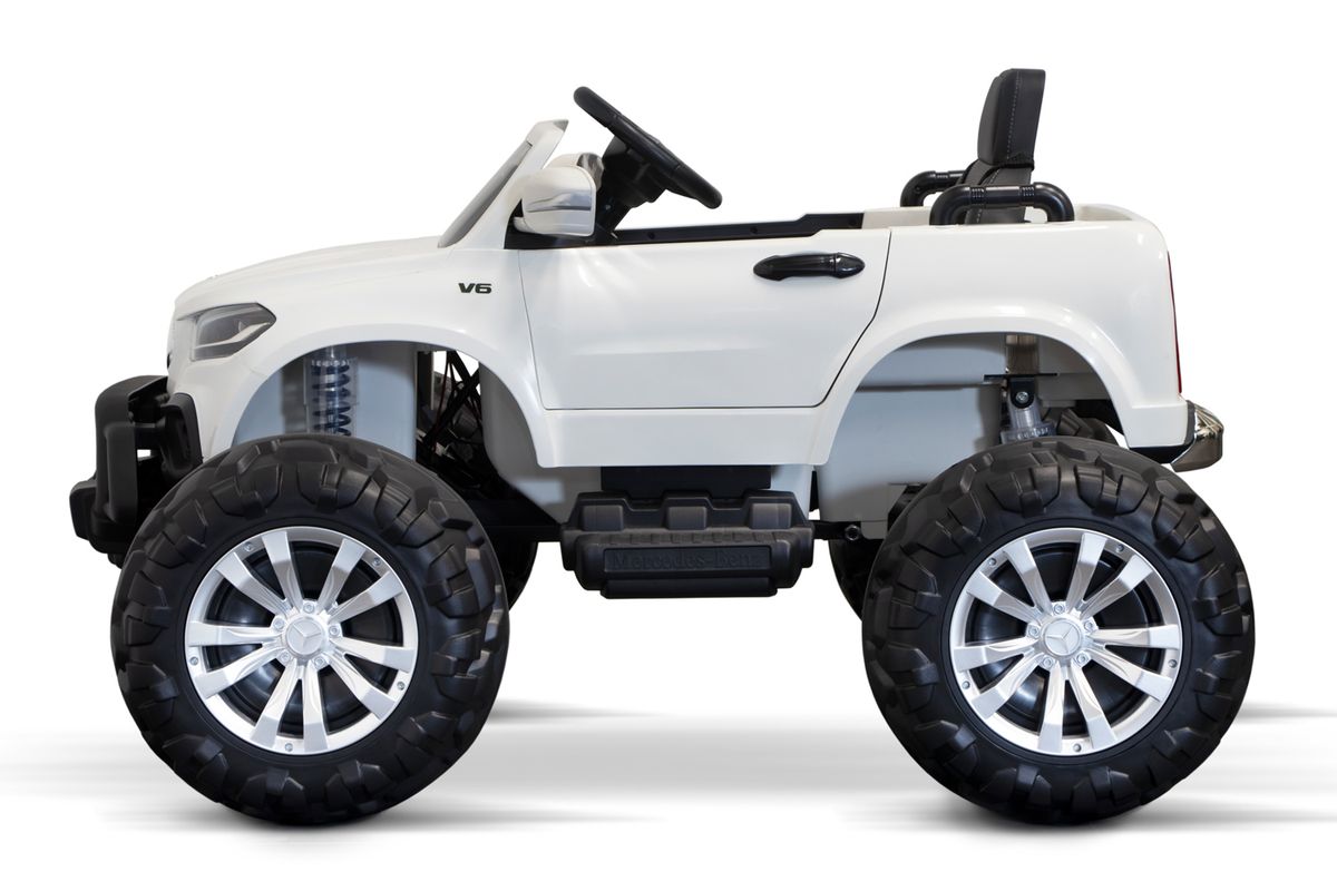 Mercedes X-Klasse Monster Truck barnebil 12V 4x4 med fjernkontroll