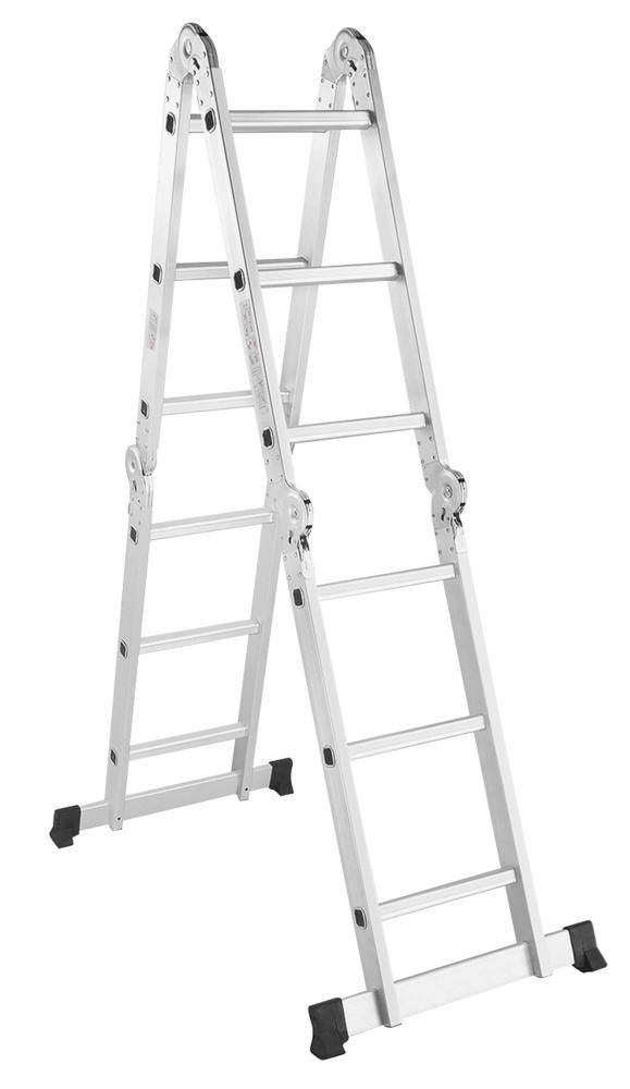 HOME It® multistige 330 cm aluminium 3-i-1