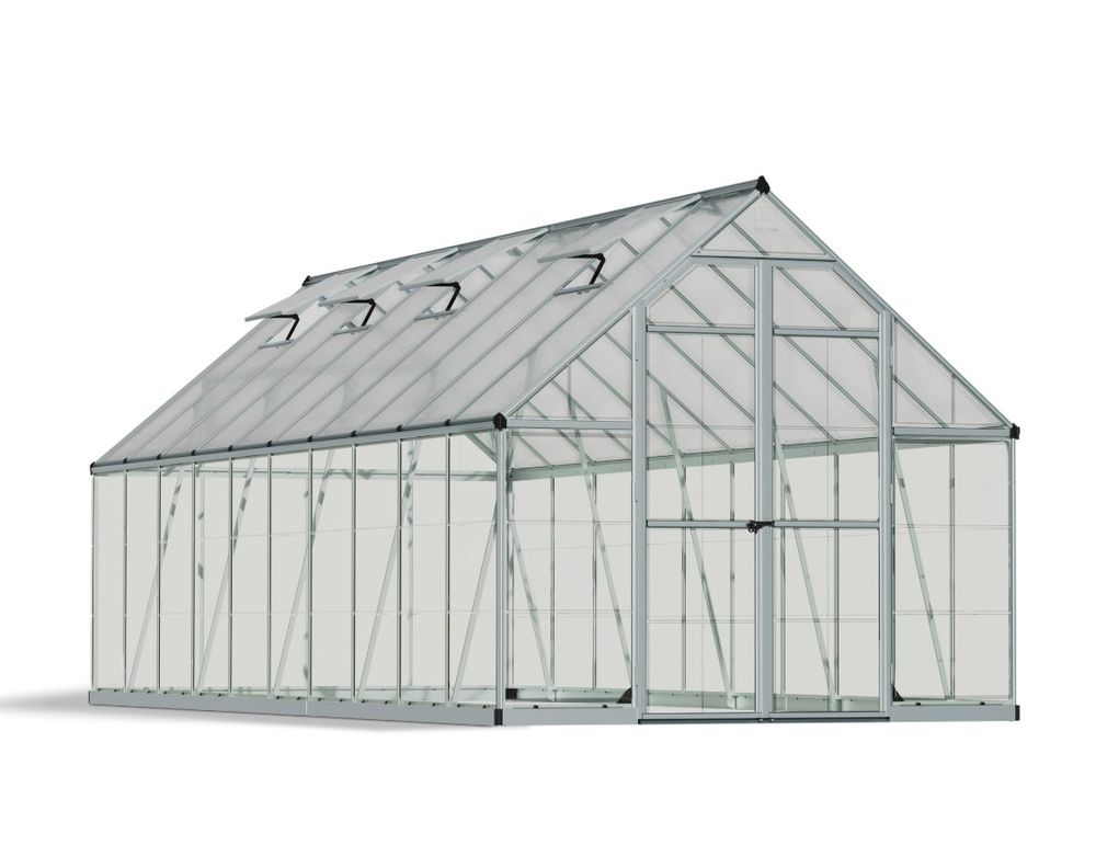 Canopia by Palram - Balance drivhus sølv 607x244 cm