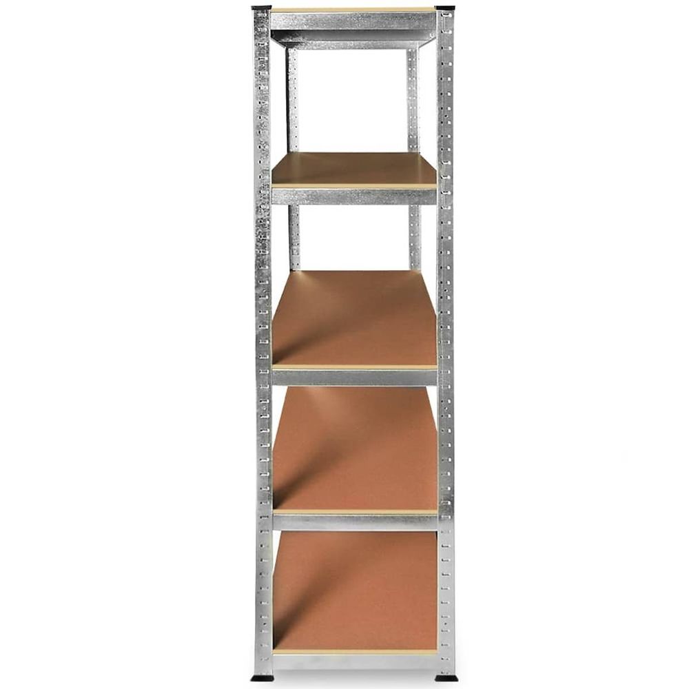 Hyllereol, 2 stk, 180x90x40 cm, galvanisert, 875 kg