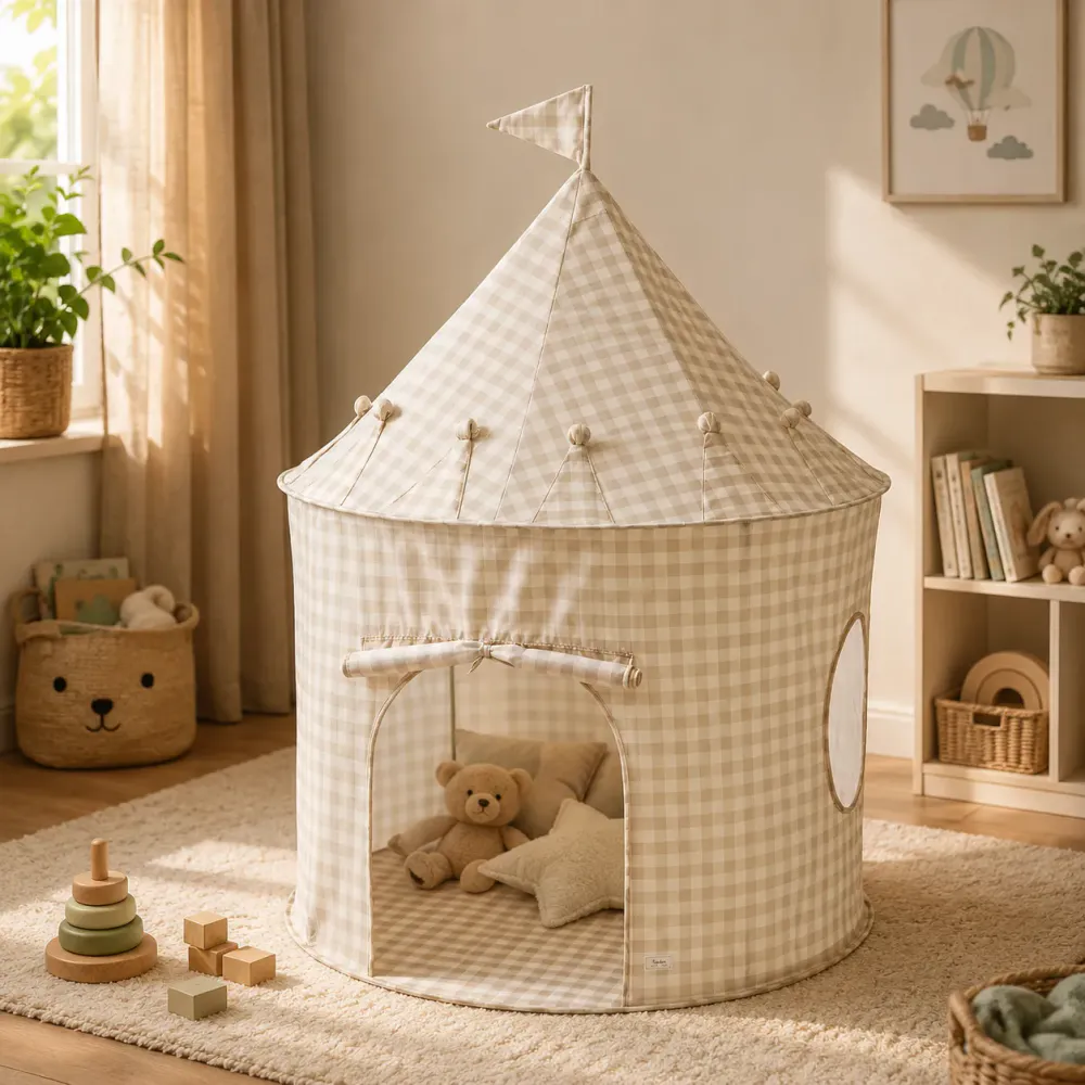 3 Sprouts Gingham leketelt - fargevalg