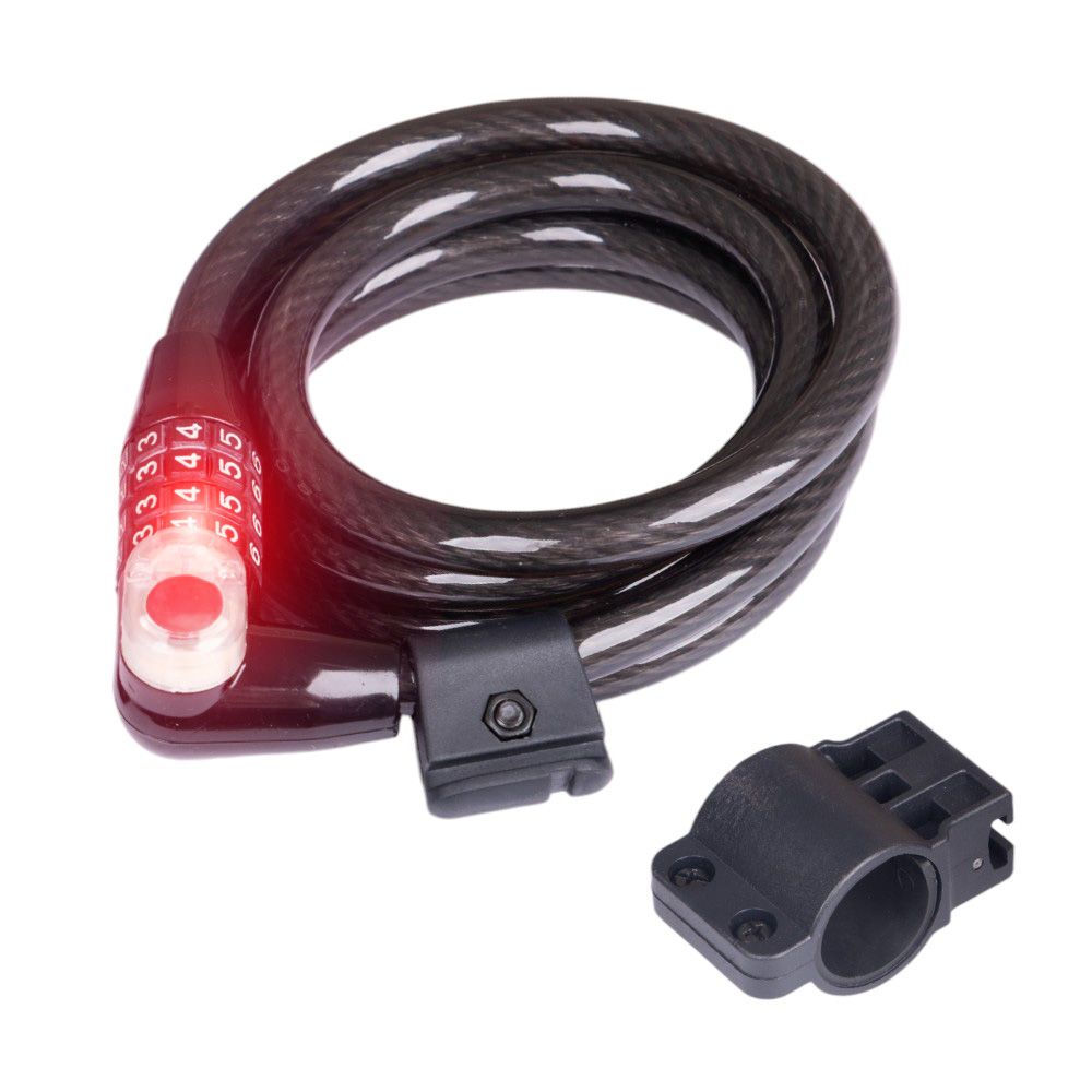 Kodelås W-TEC Bahrand 12x1800mm m/LED-lys