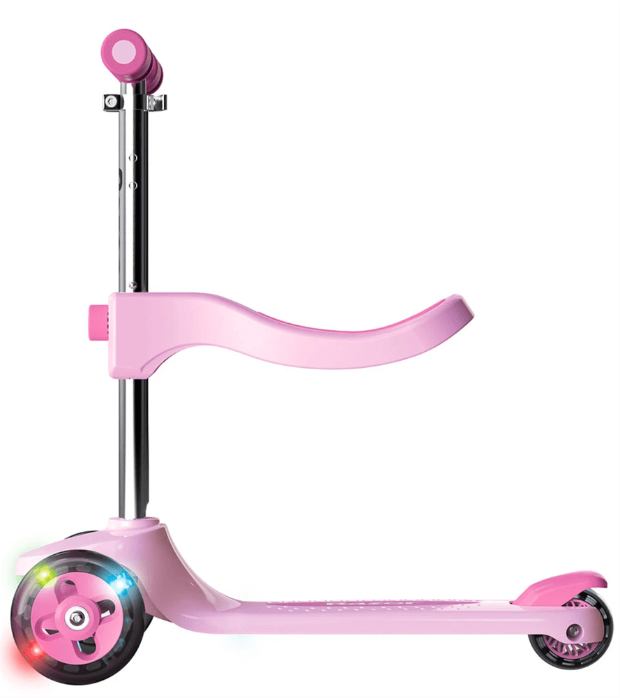 2-i-1 Sparkesykkel med Sete Barn Razor Rollie DLX - fargevalg