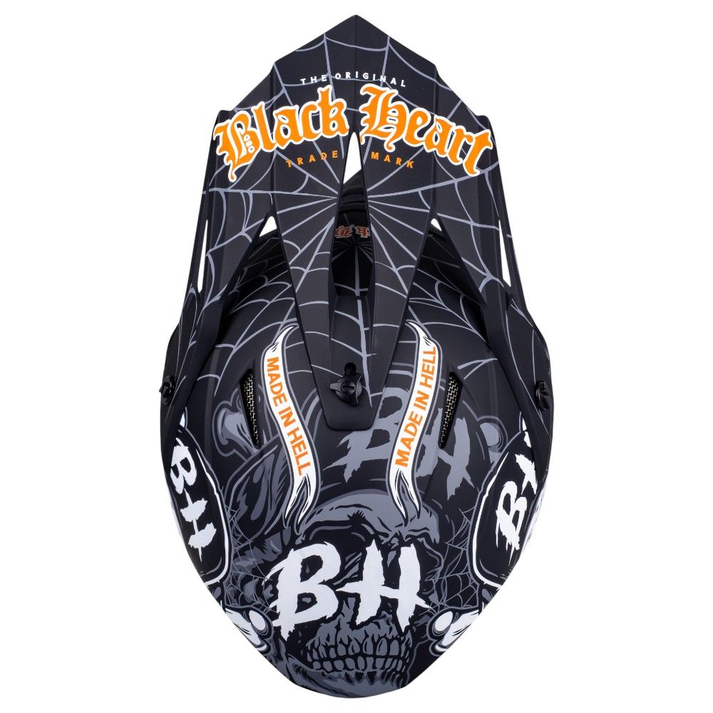W-TEC Black Heart Harzdorf MC-hjelm ECE 22.06