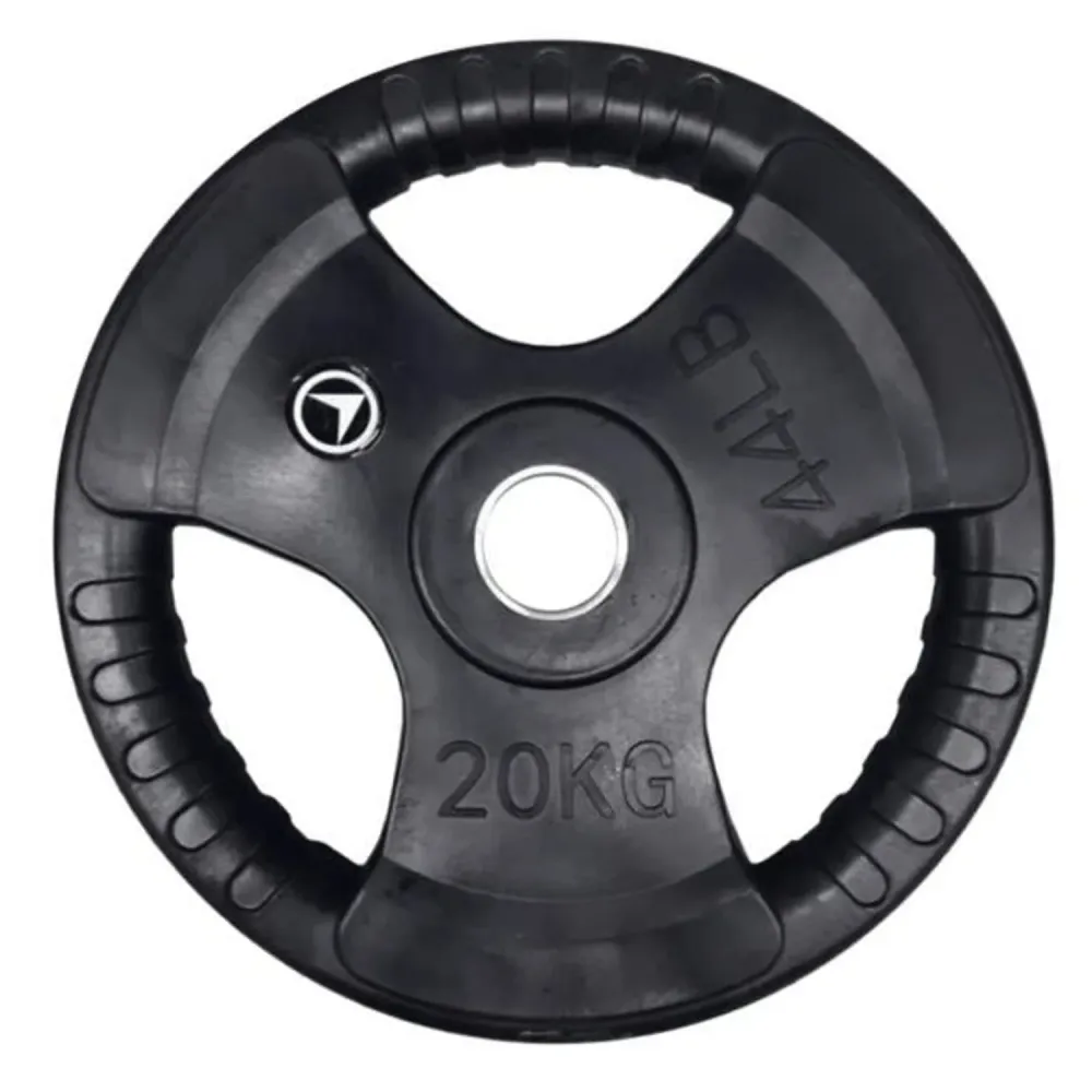 Vektskive 20 kg, FitNord Tri Grip