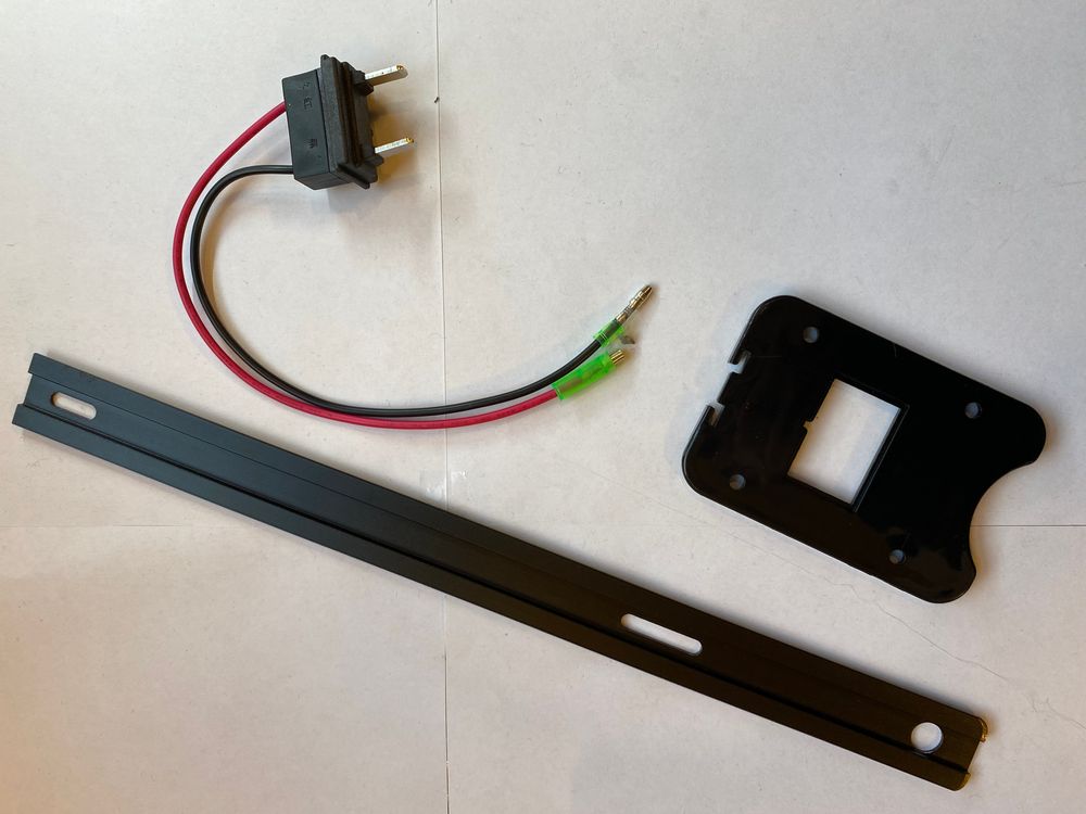 Batteriskinne til DT 500/750W
