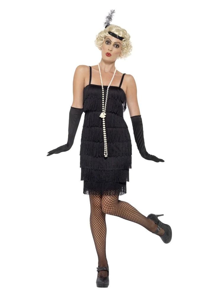 Flapper kostyme S