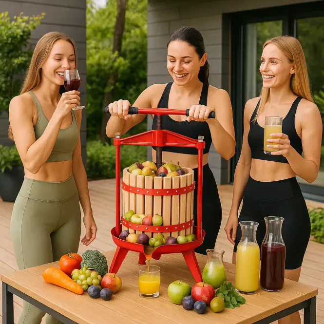 Hovedbilde Fruktpresse 12 L med trekorg