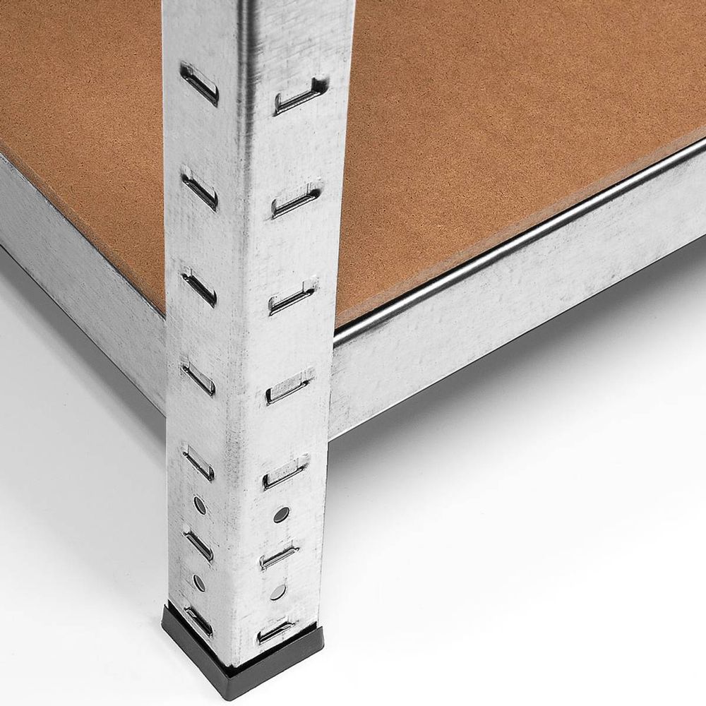 Hyllereol, 2 stk, 180x90x40 cm, galvanisert, 875 kg