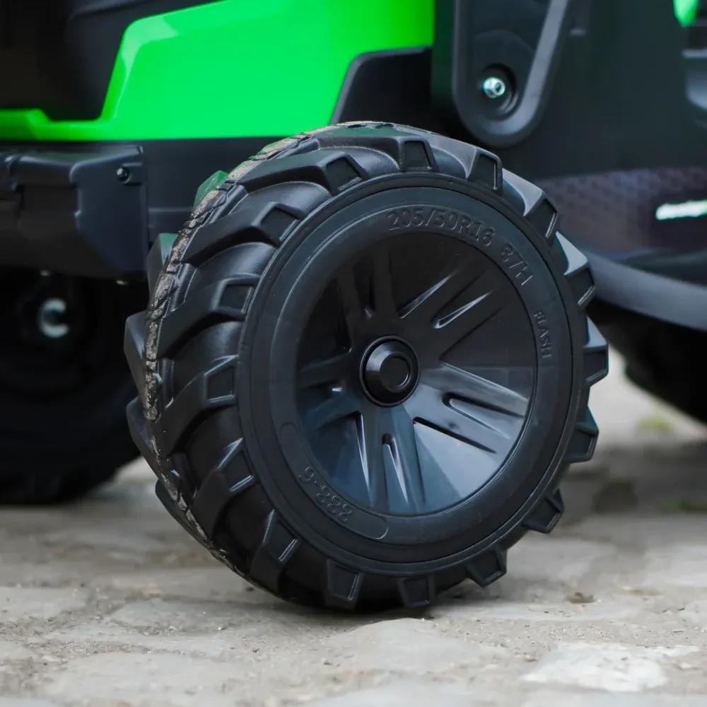 Elektrisk traktor med tilhenger 12V 90W 