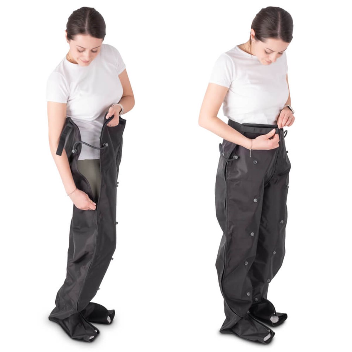 Kompresjonsbukse til massasjesystem inSPORTline - 112 cm