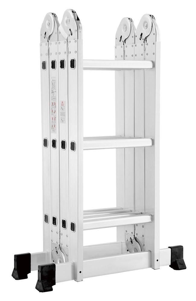 HOME It® multistige 330 cm aluminium 3-i-1