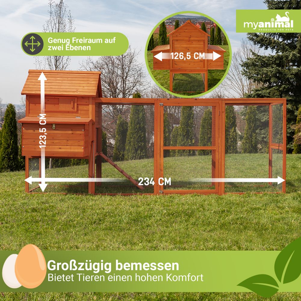 MyAnimal Hønsehus MH-22 - fargevalg
