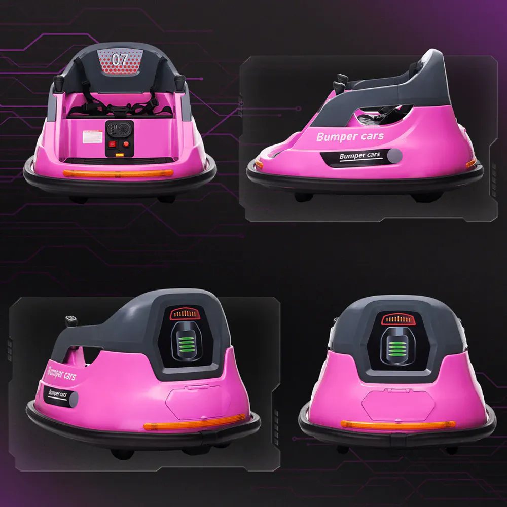 Elektrisk Bumper Car for Barn – 12V 70W