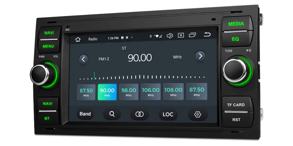 Android 14 Bilstereo med 4G, CarPlay og DSP for Ford