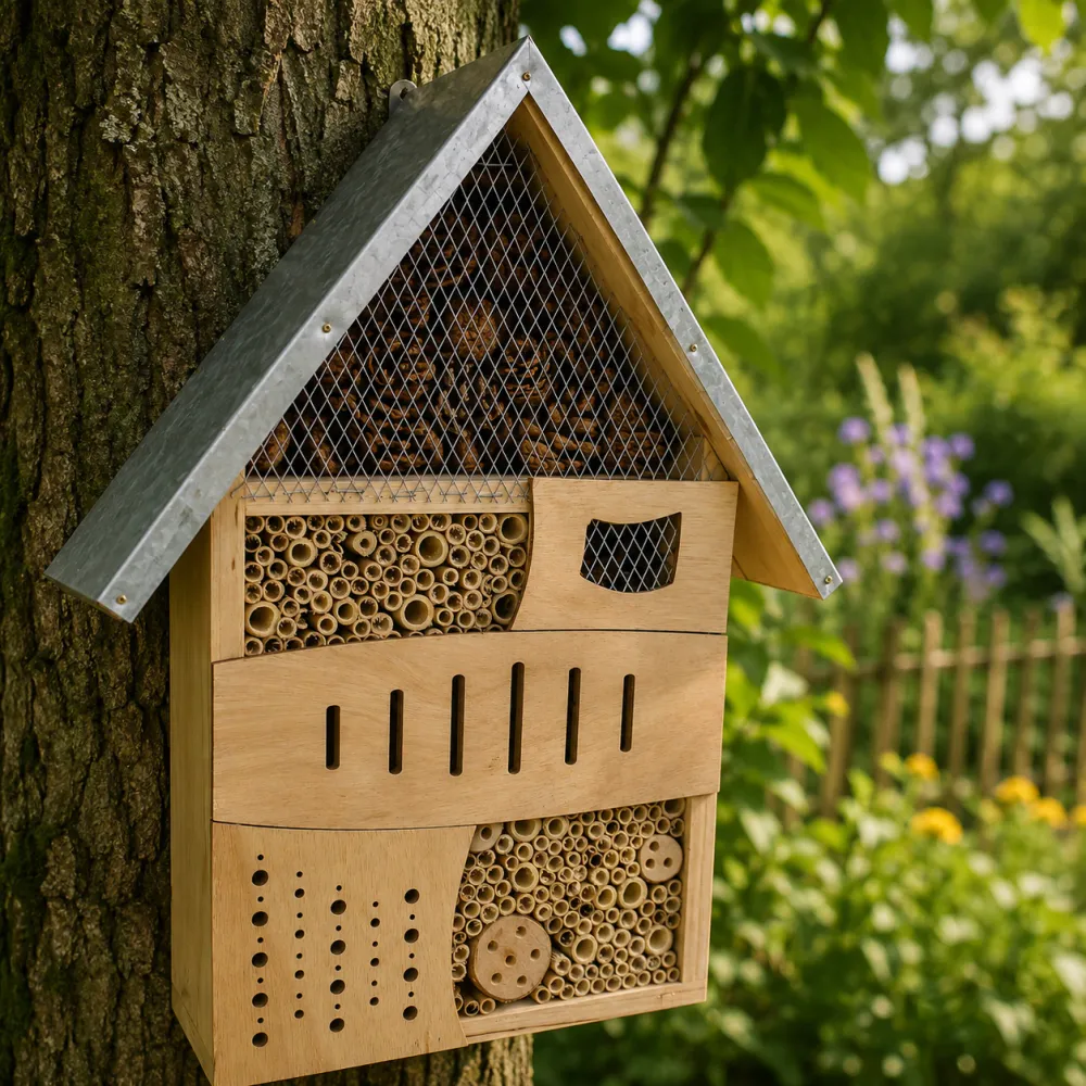 Stort Insektshotell, Verdensturne - 32 x 11 x 40 cm