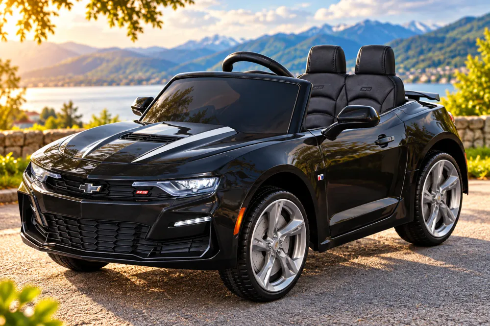 Chevrolet Camaro 2SS Premium Elektrisk Barnebil – 12V, 90W – Svart