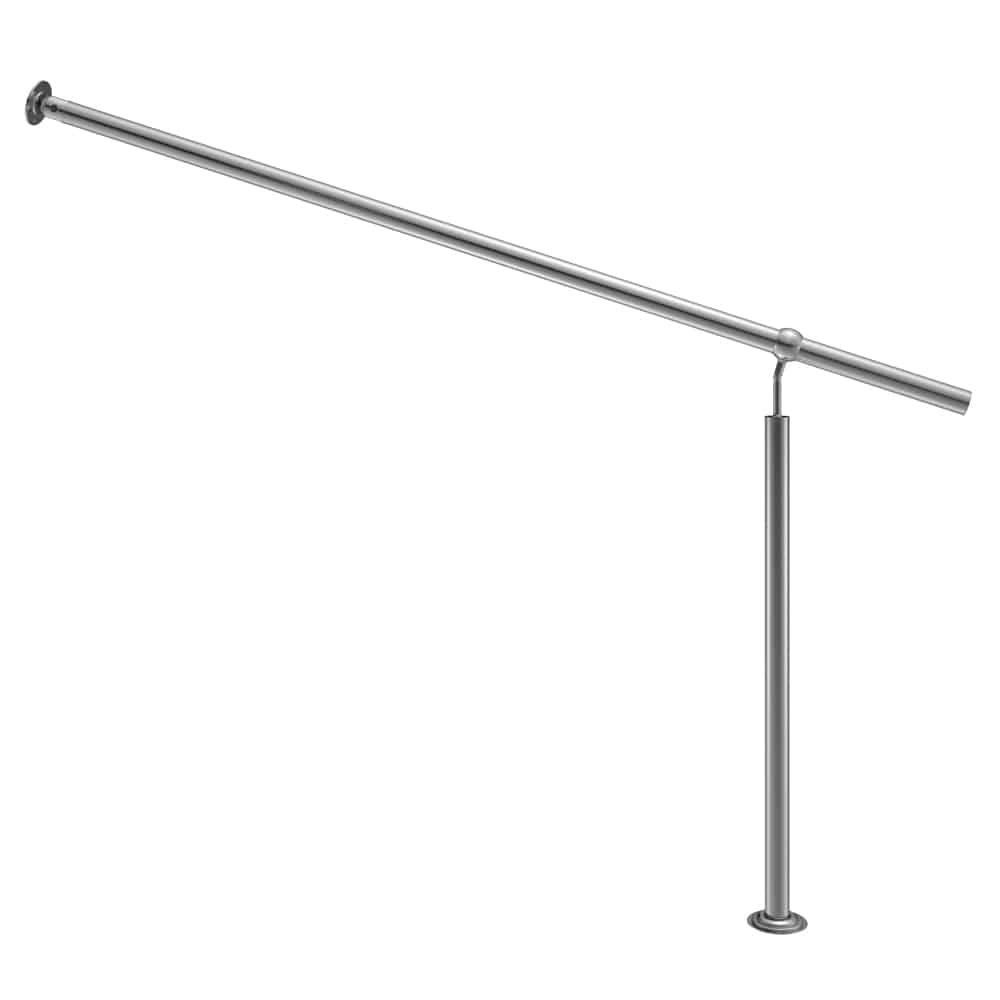 Entre rekkverk i edelstål 160cm